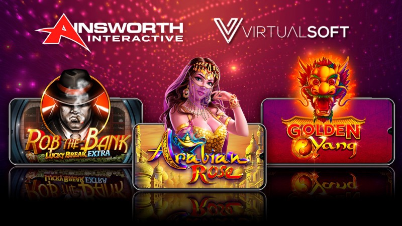Los juegos online de Ainsworth se suman a la plataforma de Virtualsoft