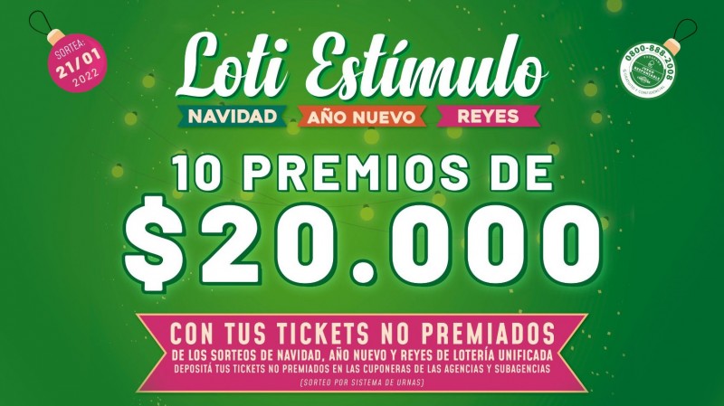 Argentina: la Lotería Unificada lanza un plan de promoción para sus sorteos de fin de año 