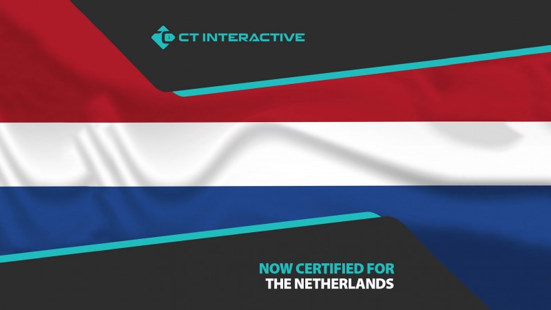 CT Interactive debutó en el mercado de juego online de los Países Bajos
