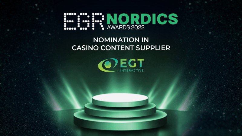 EGT Interactive recibió una nominación como mejor Proveedor de Contenidos de Casino