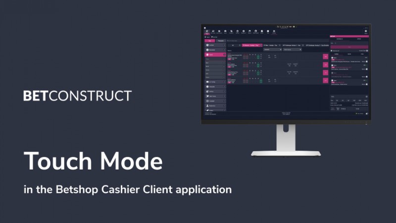 Betconstruct incorporó el modo asiático Touch a su software de cliente BetShop