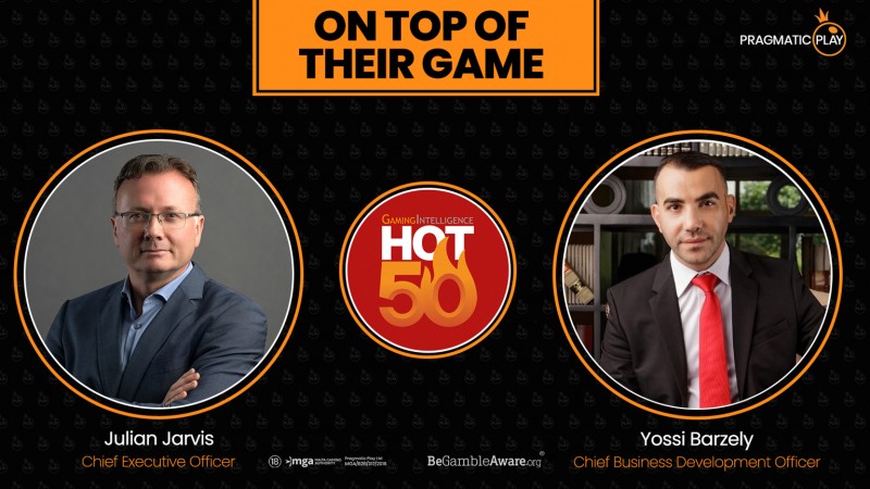Pragmatic Play suma dos ejecutivos clave al listado “Gaming Intelligence Hot 50”