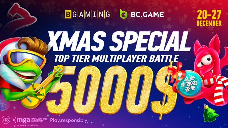 BGaming and BC.GAME host Christmas special tournament for players
