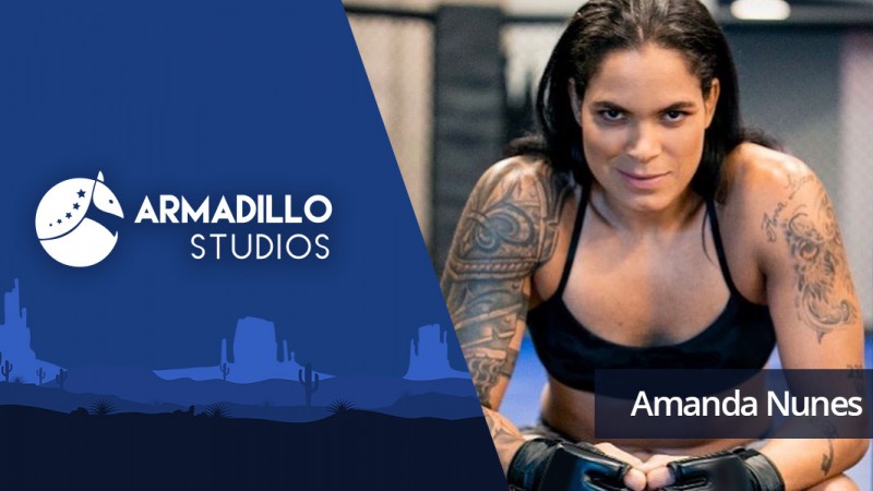 Armadillo Studios creará una slot basada en la estrella brasileña de MMA Amanda Nunes