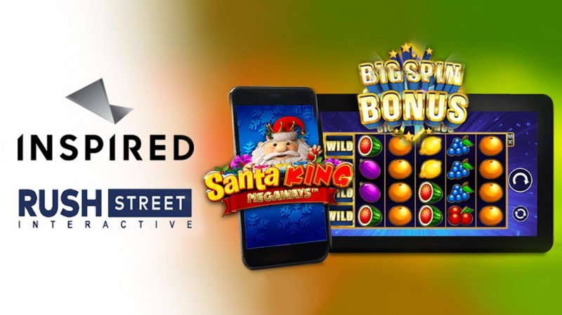 Inspired signs contract to supply games to Rush Street Interactive platform