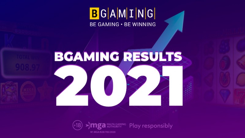 BGaming doubles GGR and bets in 2021, its “most successful” year ever