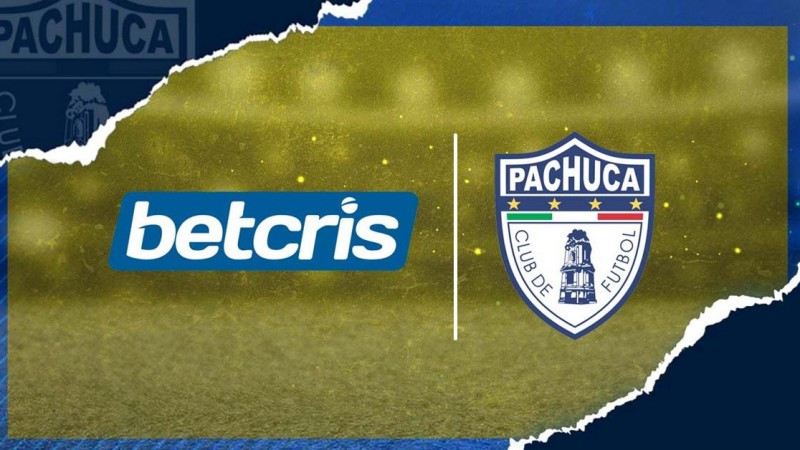 Betcris se convierte en el patrocinador del Pachuca de México