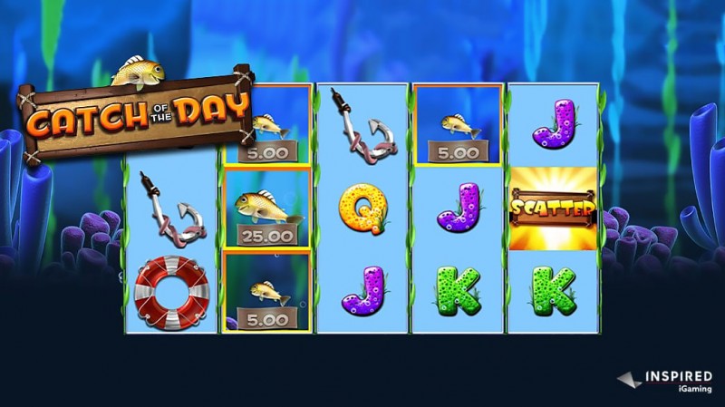 Inspired adds an iGaming version of new fishing-themed slot Catch of the Day 
