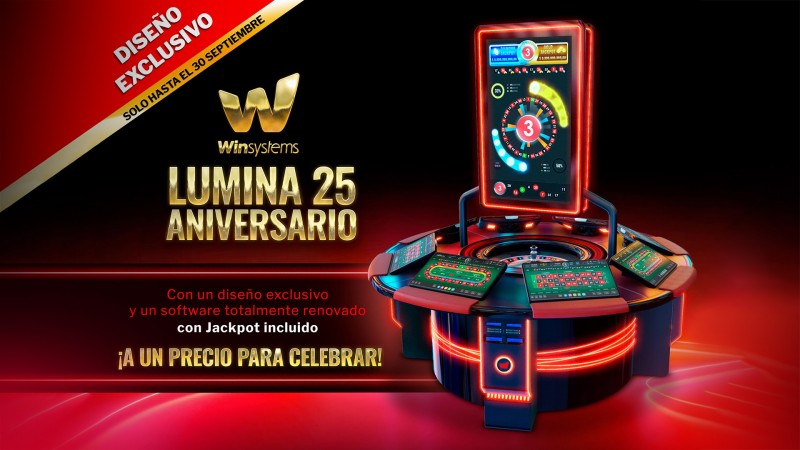 Win Systems lanzó su nueva ruleta Gold Club 25 Aniversario de forma exclusiva para el mercado español