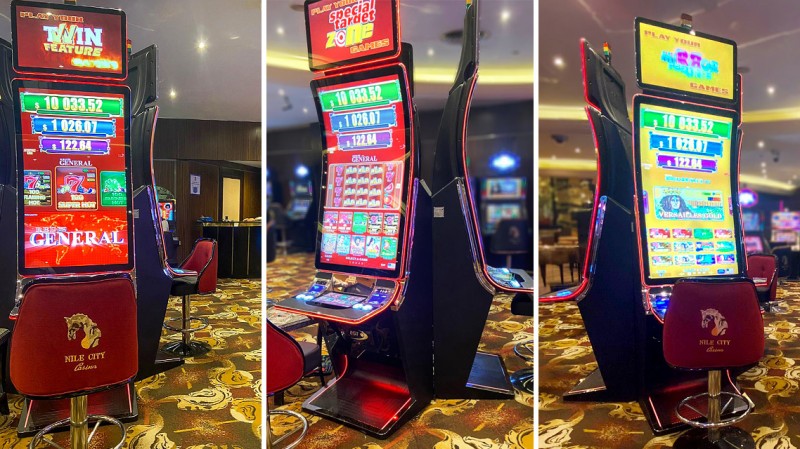 EGT debuts its General cabinets at Nile City Casino in Cairo