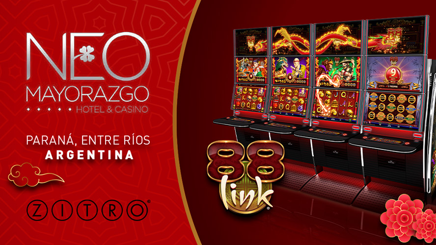 Zitro’s 88 Link multigame installed by Casino Neo Mayorazgo in Argentina