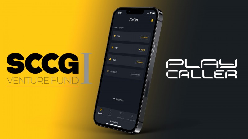 SCCG Venture Fund invests in sports betting platform startup Play Caller
