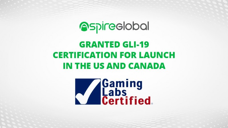 Aspire Global consiguió la certificación GLI-19 para sus productos en Estados Unidos y Canadá