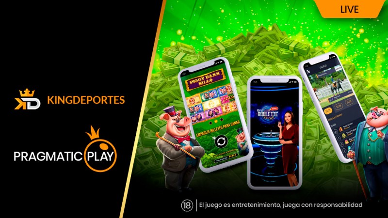 Pragmatic Play cerró un acuerdo con King Deportes y mejoró su oferta en el mercado venezolano