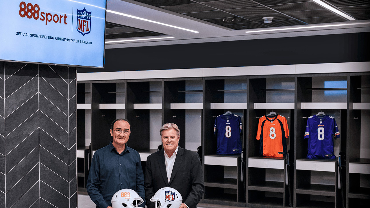888sport and NFL extend UK and Ireland sports betting partnership until 2025