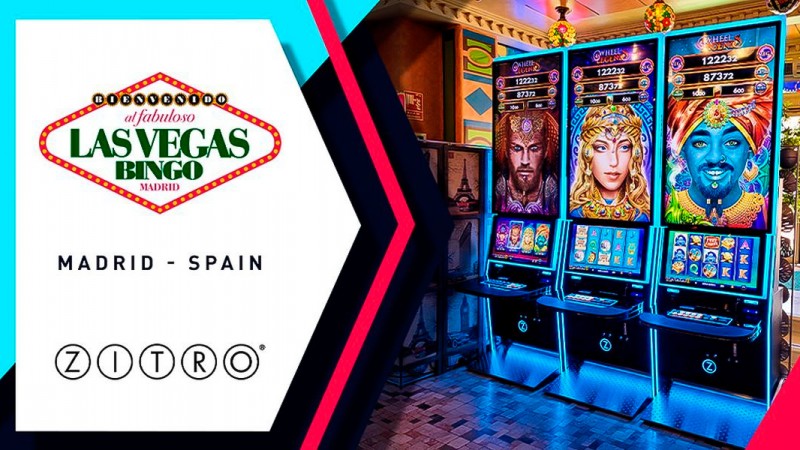Zitro despliega su nuevo multijuego Wheel of Legends en el Bingo Las Vegas de Madrid