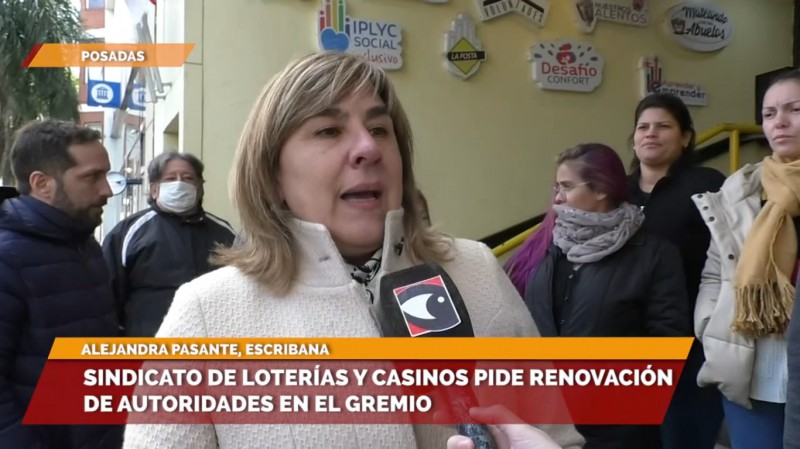 El Sindicato de Empleados de Loterías y Casinos de Misiones exigió la normalización de gremio 