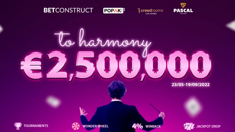 BetConstruct launches network promotion for CreedRoomz, PopOK and Pascal Gaming with tournaments every 4 hours