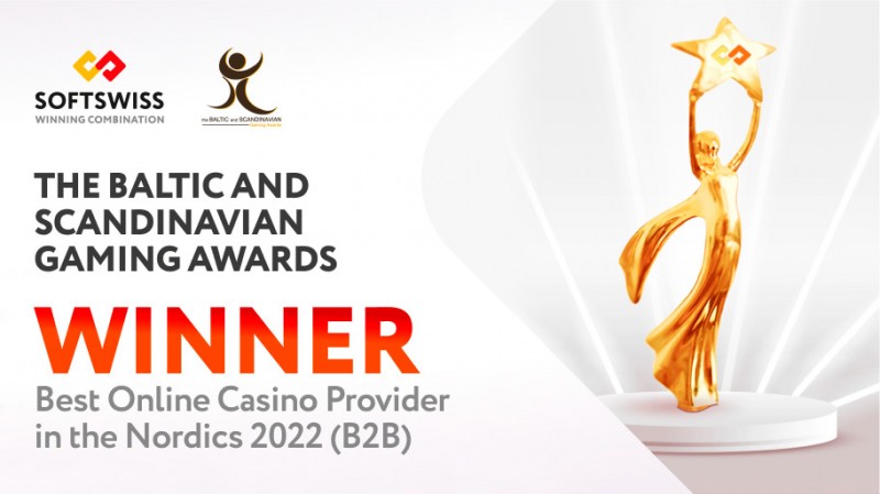 SOFTSWISS named "Best Online Casino Provider in the Nordics 2022" at Scandinavian Gaming Awards