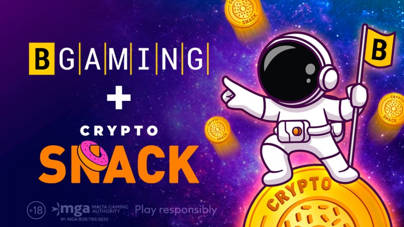 BGaming incorporó a su cartera el token de iGaming Crypto SNACK como divisa