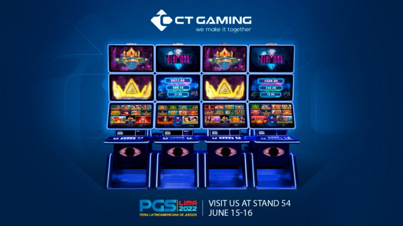 CT Gaming to showcase premium slot machines, new jackpot concept and multigame at Peru Gaming Show