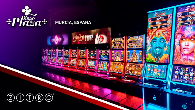 Zitro desplegó la serie Glare con su nuevo multijuego en el Bingo Plaza de Murcia