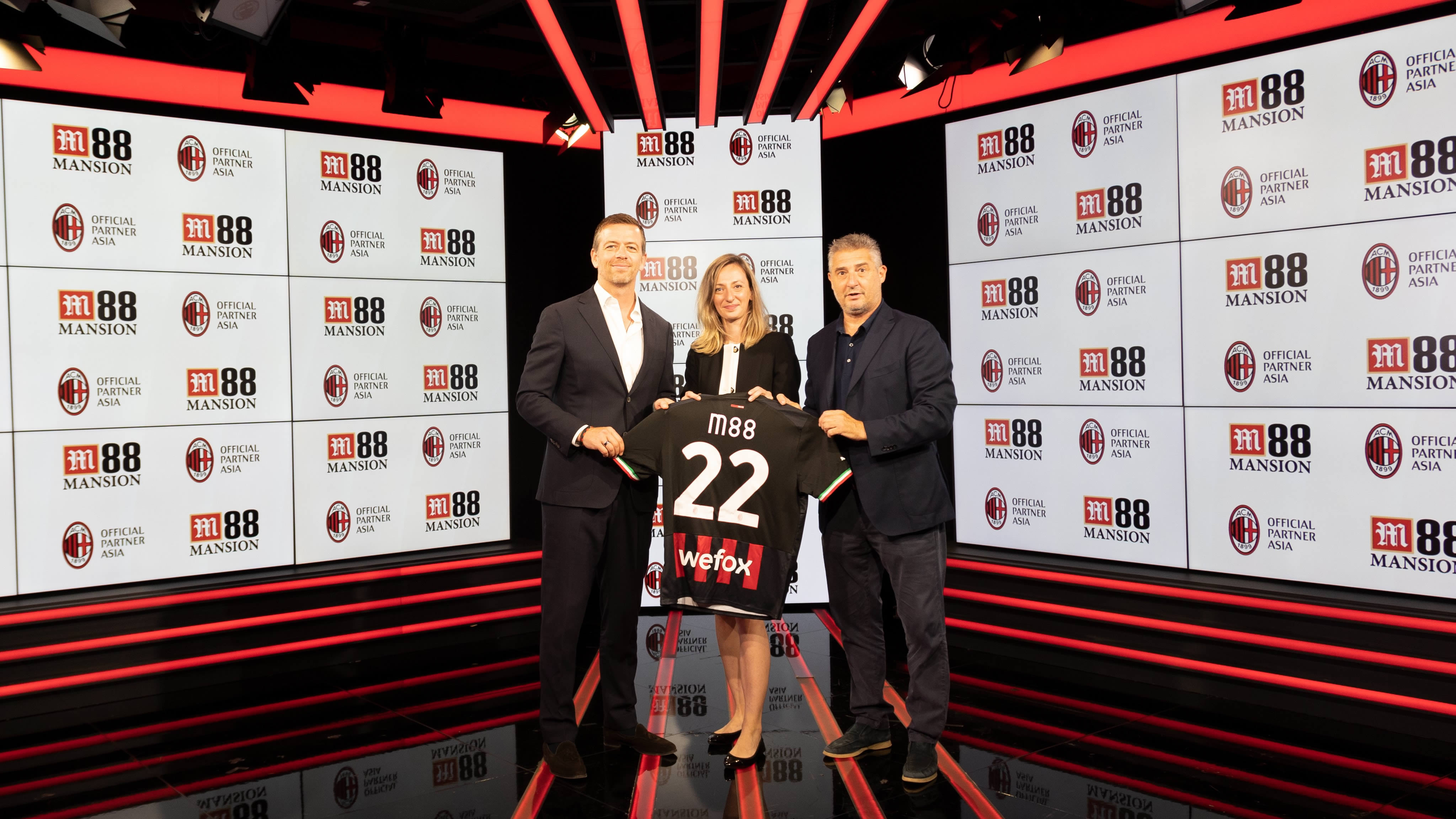 AC Milan signs M88 Mansion as regional poker and casino partner; to launch dedicated gaming portal in Asia