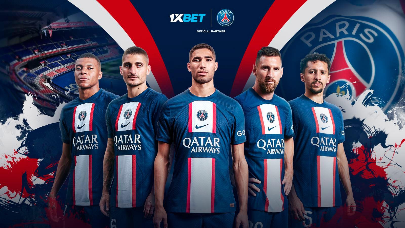 Sportsbook 1XBET becomes Paris Saint-Germain's new official regional partner in Africa and Asia