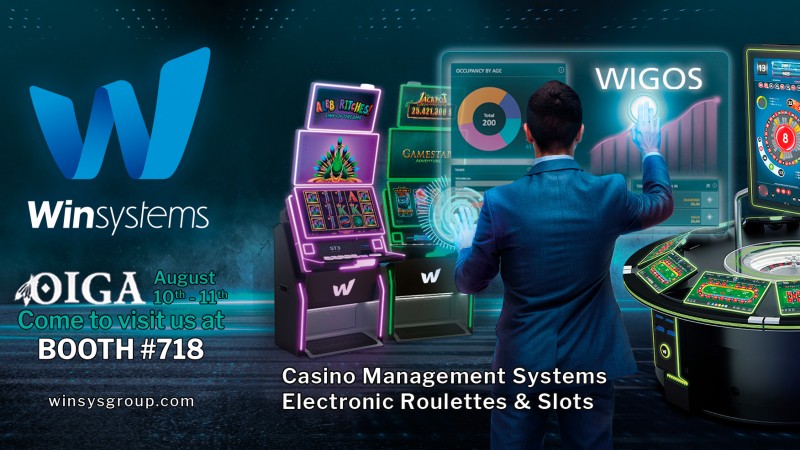 Win Systems to showcase its Wigos CMS, other gaming products at OIGA conference and trade show 